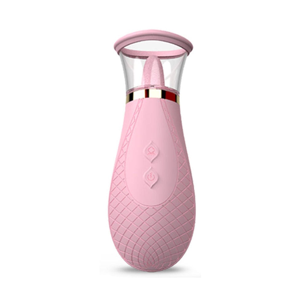 Schander Women Sucking Machine Spitting Vibrator Tongue Licking Stick