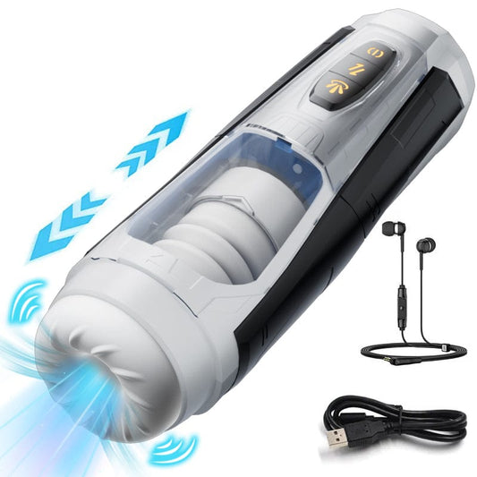 Mecha Warrior Fully Automatic Aircraft Cup Telescopic Sucking Masturbation