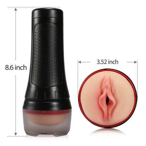 جهاز استمناء مهبلي واقعي ومهتز 2 في 1 من Fleshlight