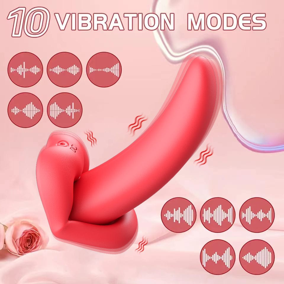 10 Frequency Vibration Wearable Tongue Generation Simulated Lips