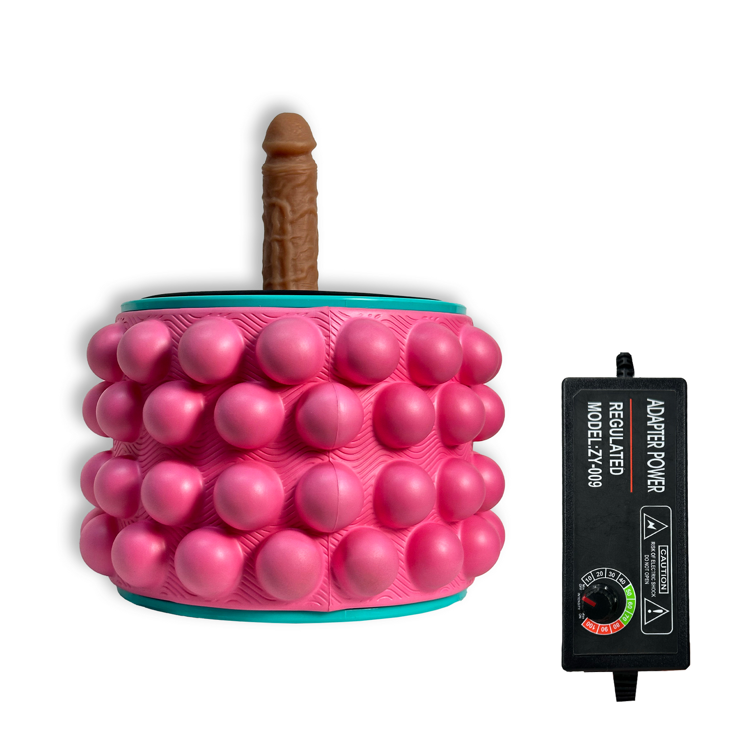 Yoga Wheel Simulated Penis Sex Machine Relieve Fatigue