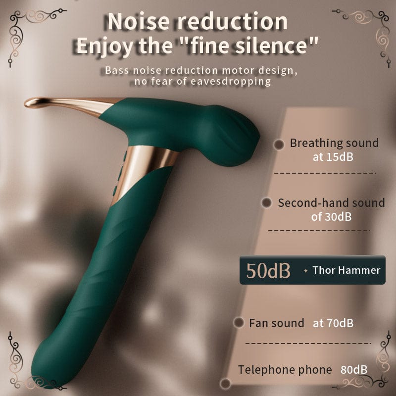Thor Hammer - Teleskop-Saugvibrator zur G-Punkt-Stimulation