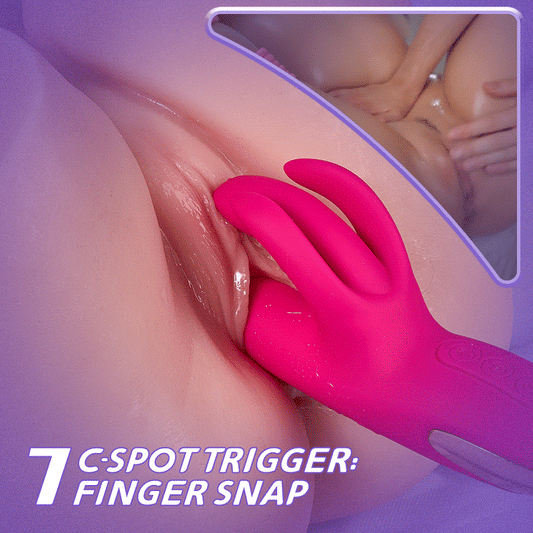 Bunny Clitoris 7 Snapping 10 Tapping Clitoral G Spot Vibrator