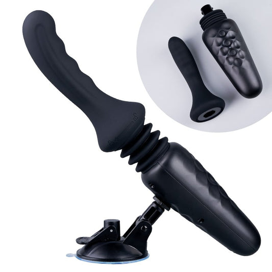 Dark Knight - 13.39In Powerful Vibrating Auto Thrusting Dildo Machine