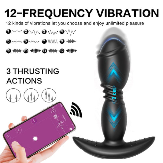 Remote App Control Dildo Prostate Massagers