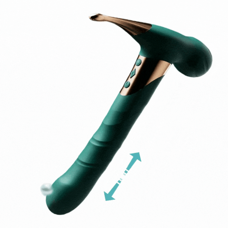 Thor Hammer - Teleskop-Saugvibrator zur G-Punkt-Stimulation