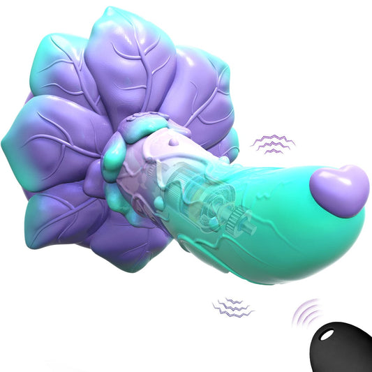 قضيب اصطناعي من السيليكون من AIMITEX على شكل قضيب غريب لطيف