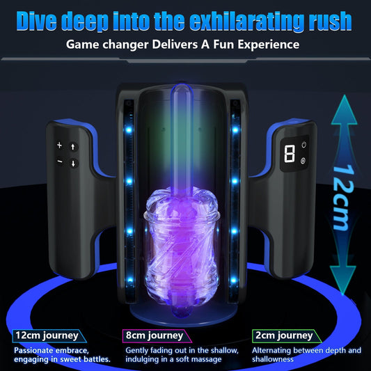 Cannon King – Verkleinerte Version des stoßenden Masturbationsbechers