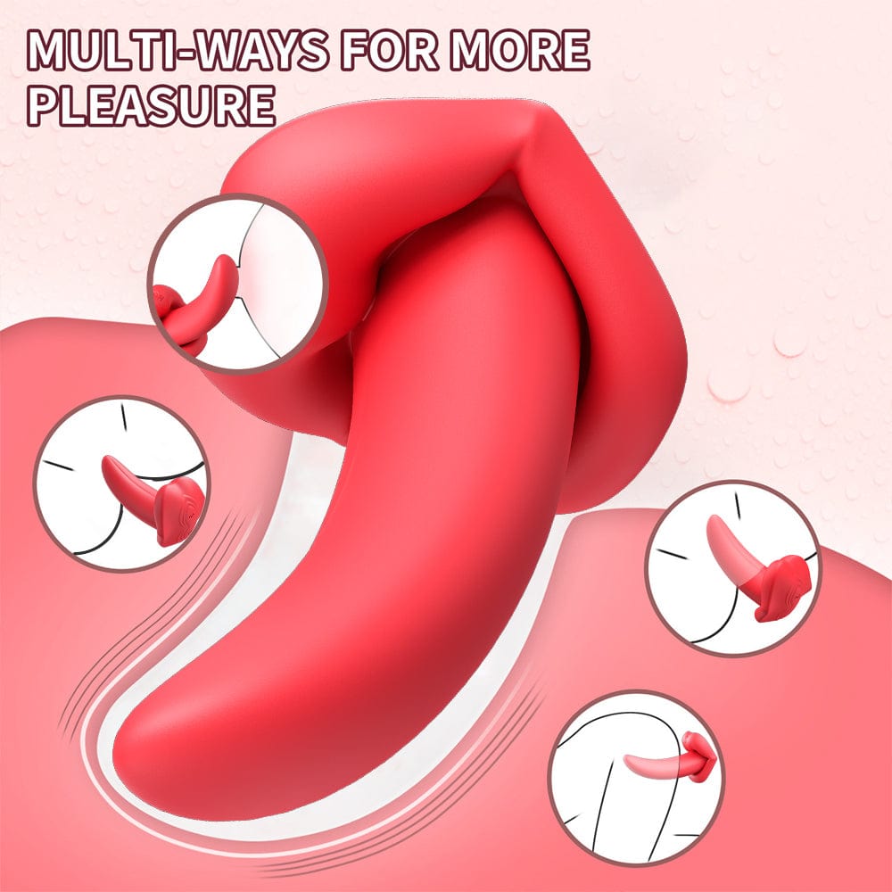 10 Frequency Vibration Wearable Tongue Generation Simulated Lips