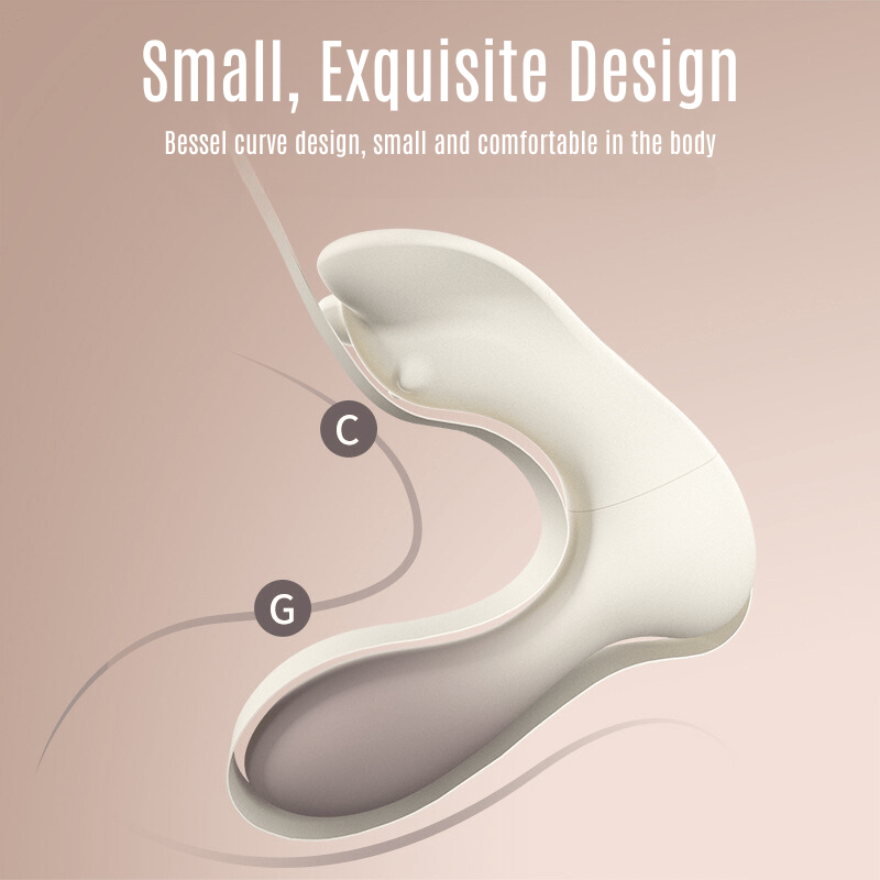 Tragbarer, abnehmbarer Vibrator mit Fernbedienung von Beaver