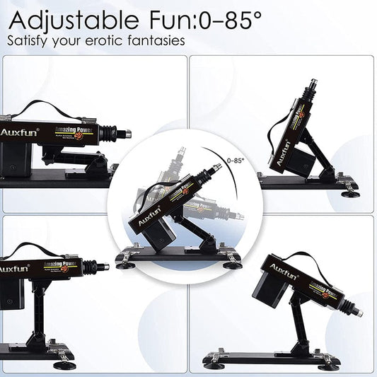 Automatic Sex Machine Thrusting Machines Device Gun 6 Attachments