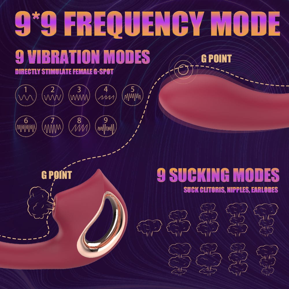 Fashion Masturbation G-spot Stick Sucking Vibrating Stick