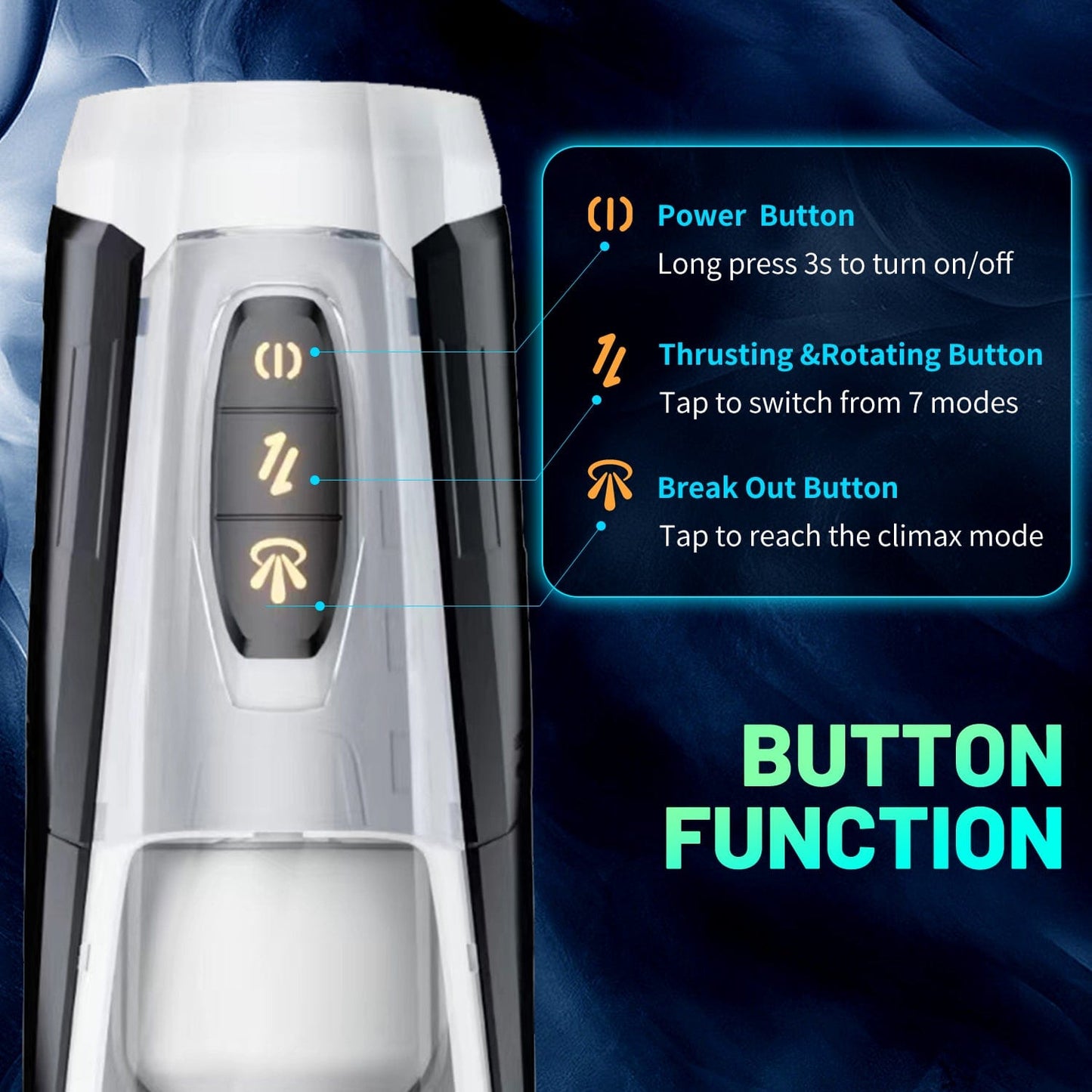 Mecha Warrior Fully Automatic Aircraft Cup Telescopic Sucking Masturbation
