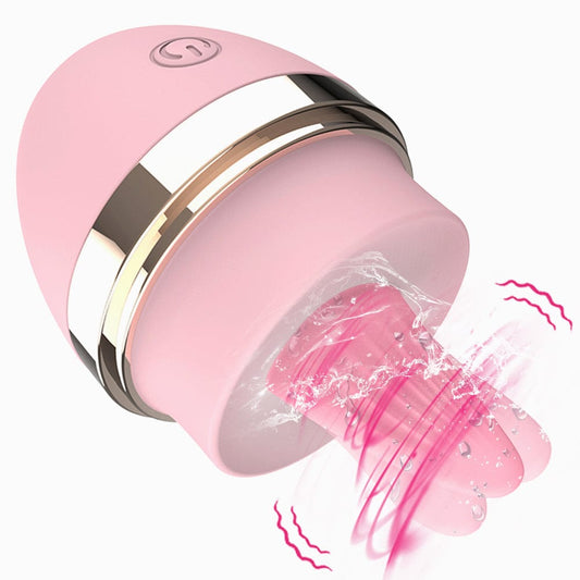 Licking tongue bouncing magnetic attraction egg skipping