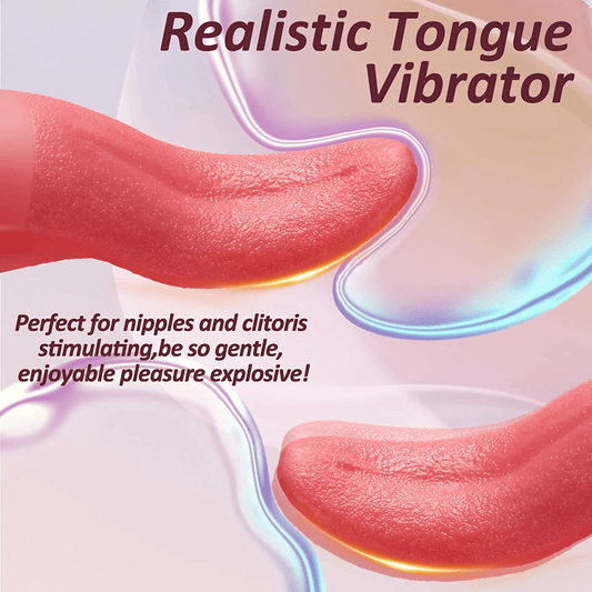 Tongue Licking Device Silicone Second Tide Masturbation Vibrator Adult Toy
