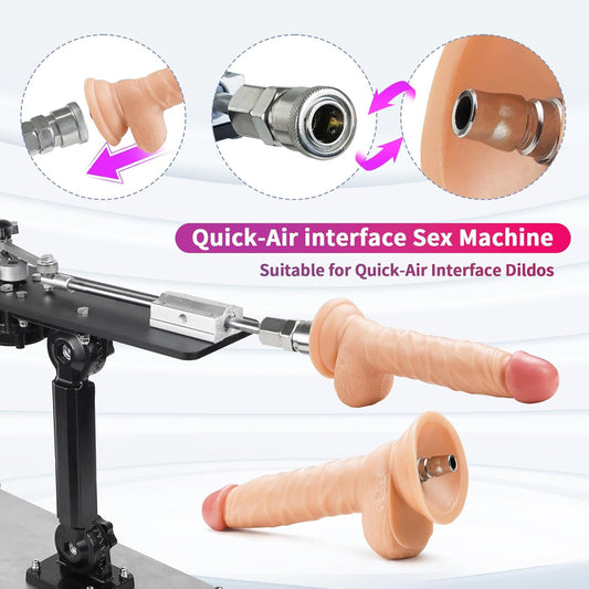2-In-1 Handheld Automatic Thrusting Sex Machine Sm Remote Control Toy