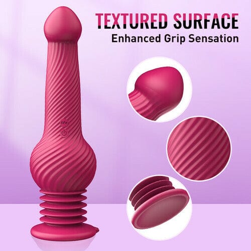 Knot Monster Dildomaschine und Magic Box Saugvibrator-Set