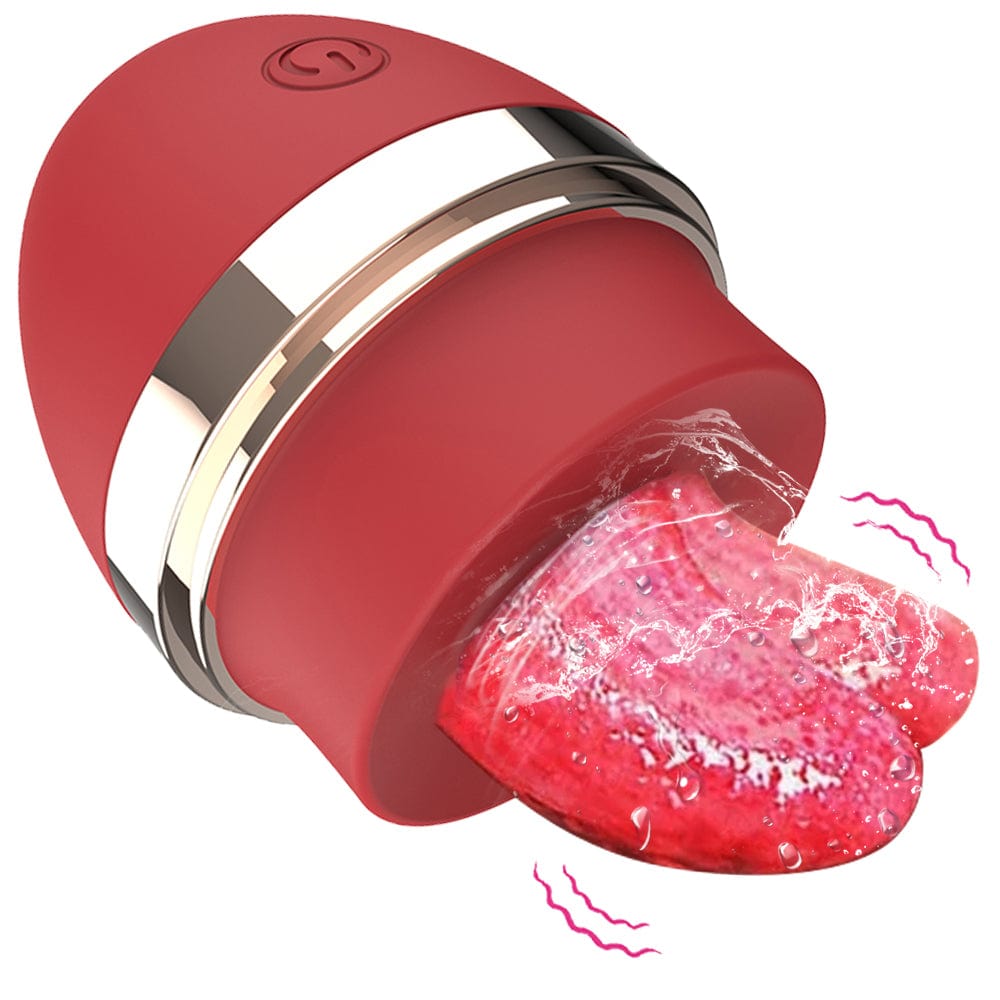 Licking tongue bouncing magnetic attraction egg skipping