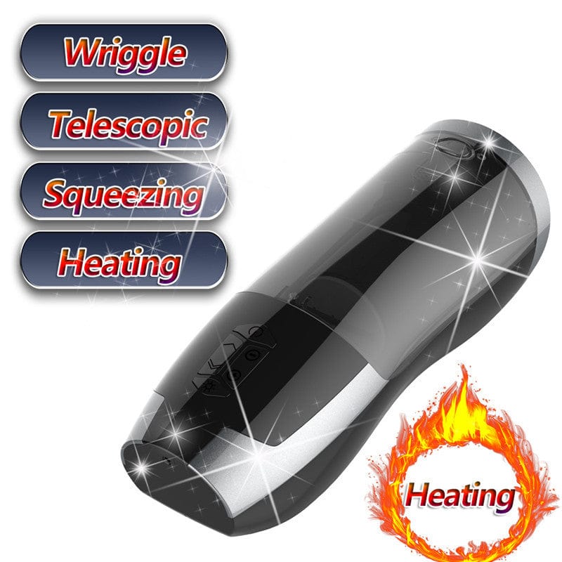 Heating Piston Airplane Cup Electric Telescopic Automatic Masturbator