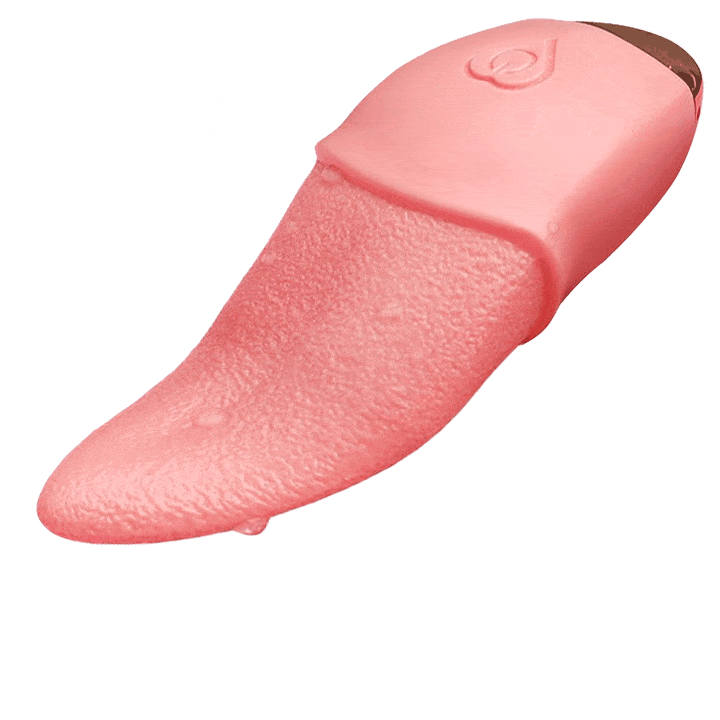 13cm Tongue Vibrator For Women Clit Licking G Spot Masturbator