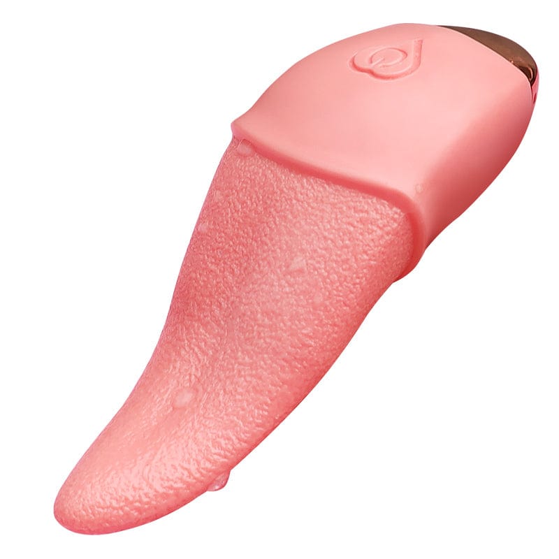 13cm Tongue Vibrator For Women Clit Licking G Spot Masturbator