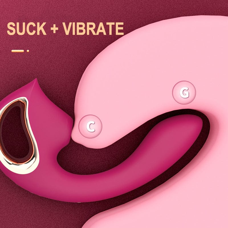 Fashion Masturbation G-spot Stick Sucking Vibrating Stick