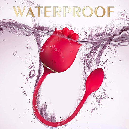 S475-3 Rosenspielzeug mit drei Stempeln und vibrierender Knospe