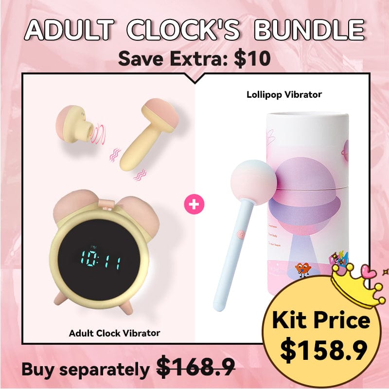 BeYourLover Adult Clock Alarm Sucking Vibrator App Remote Control