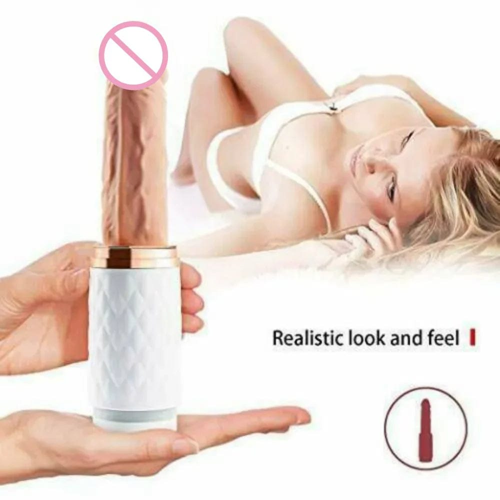 Automatic Telescopic Gun Vibrating Rod Massage Masturbation