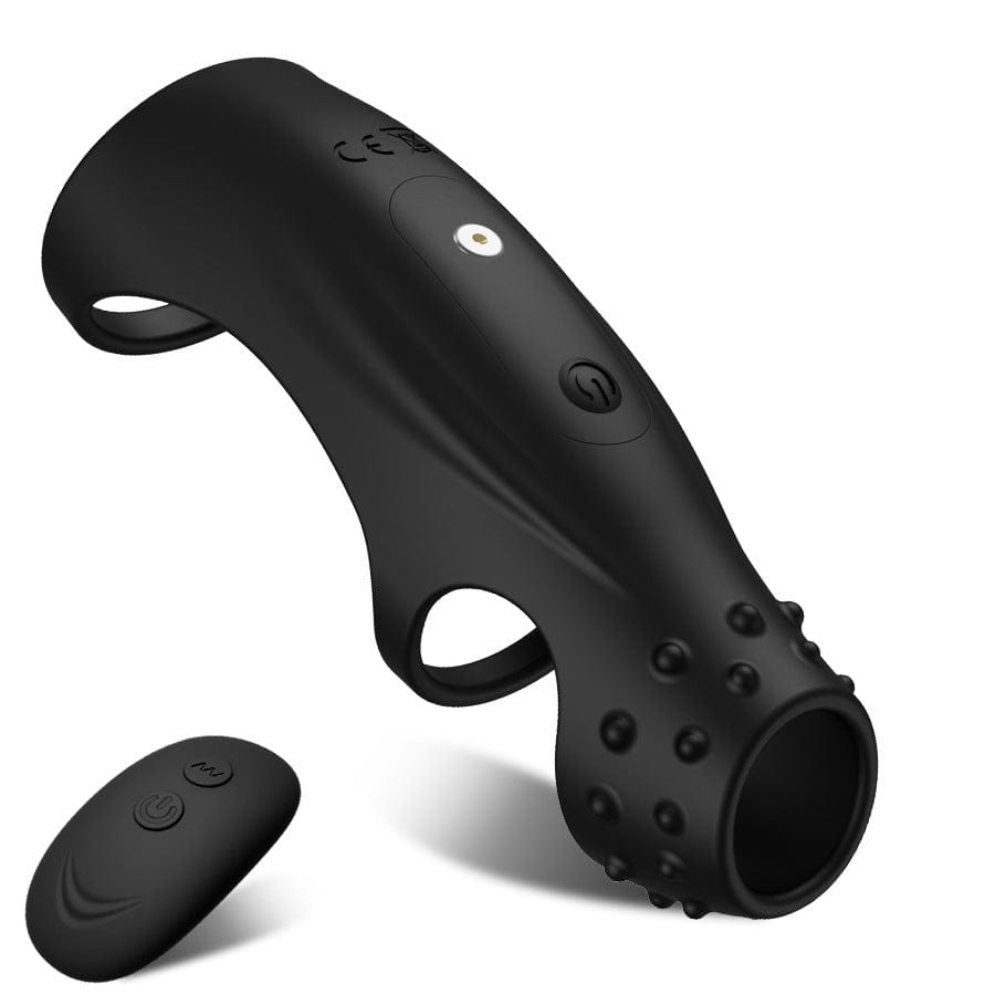 10 vibrierender Penisring-G-Punkt-Stimulator mit Fernbedienung