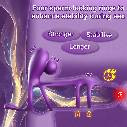 Morgana Silicone Vibrating Penis Rings