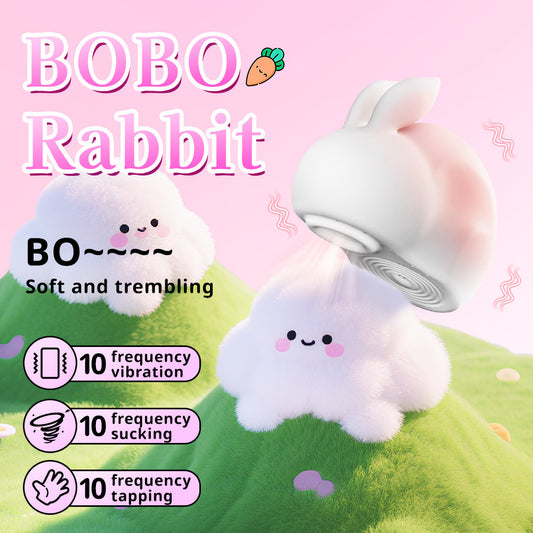 BOBO Rabbit Suction & Slapping Clitoral Vibrator