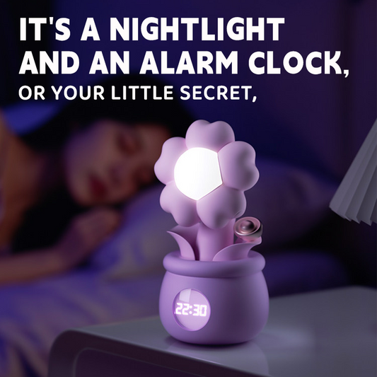 ZEMALIA Youqianhua Flower Suction Vibrator with Smart Clock Base