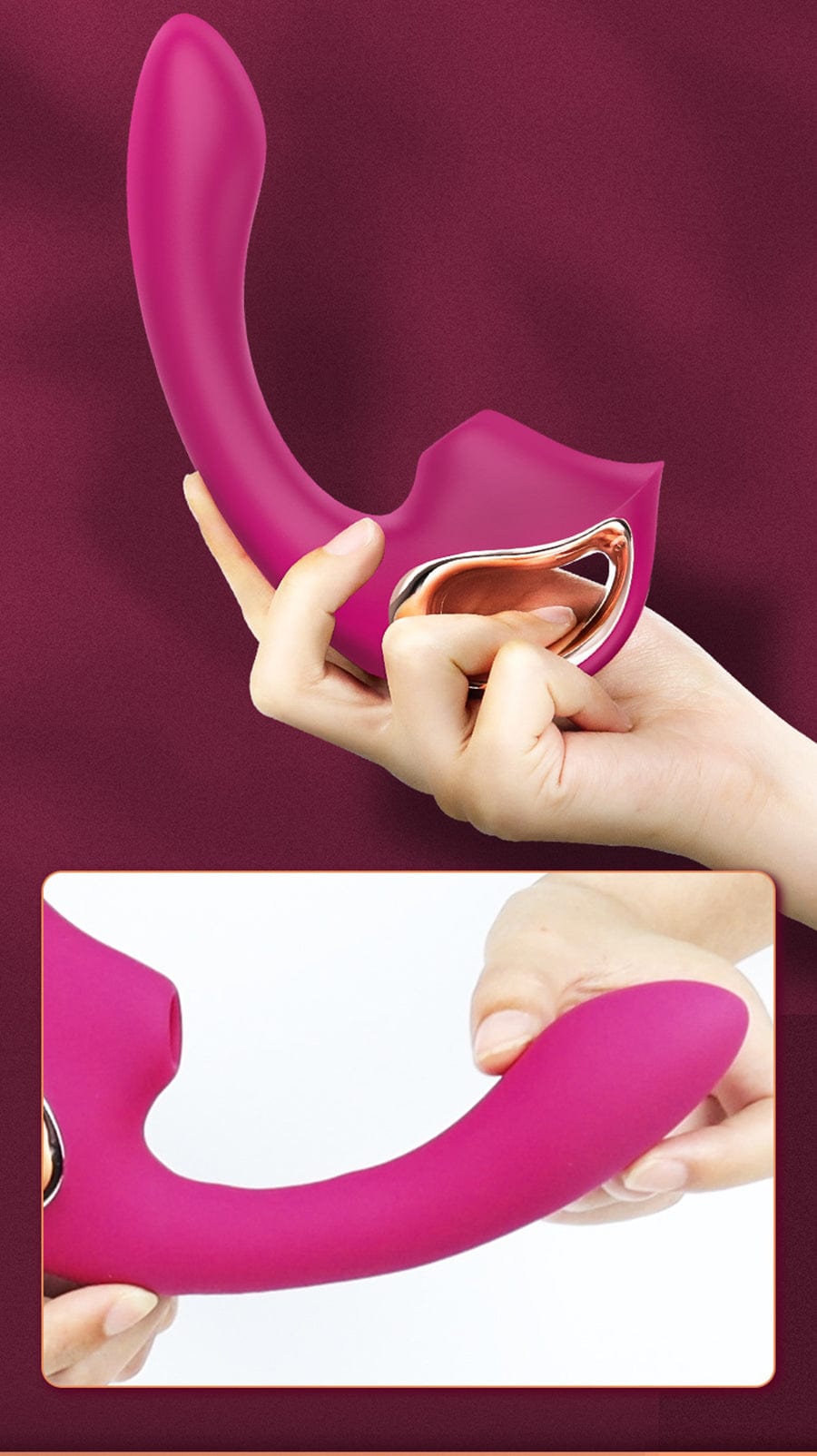 Fashion Masturbation G-spot Stick Sucking Vibrating Stick