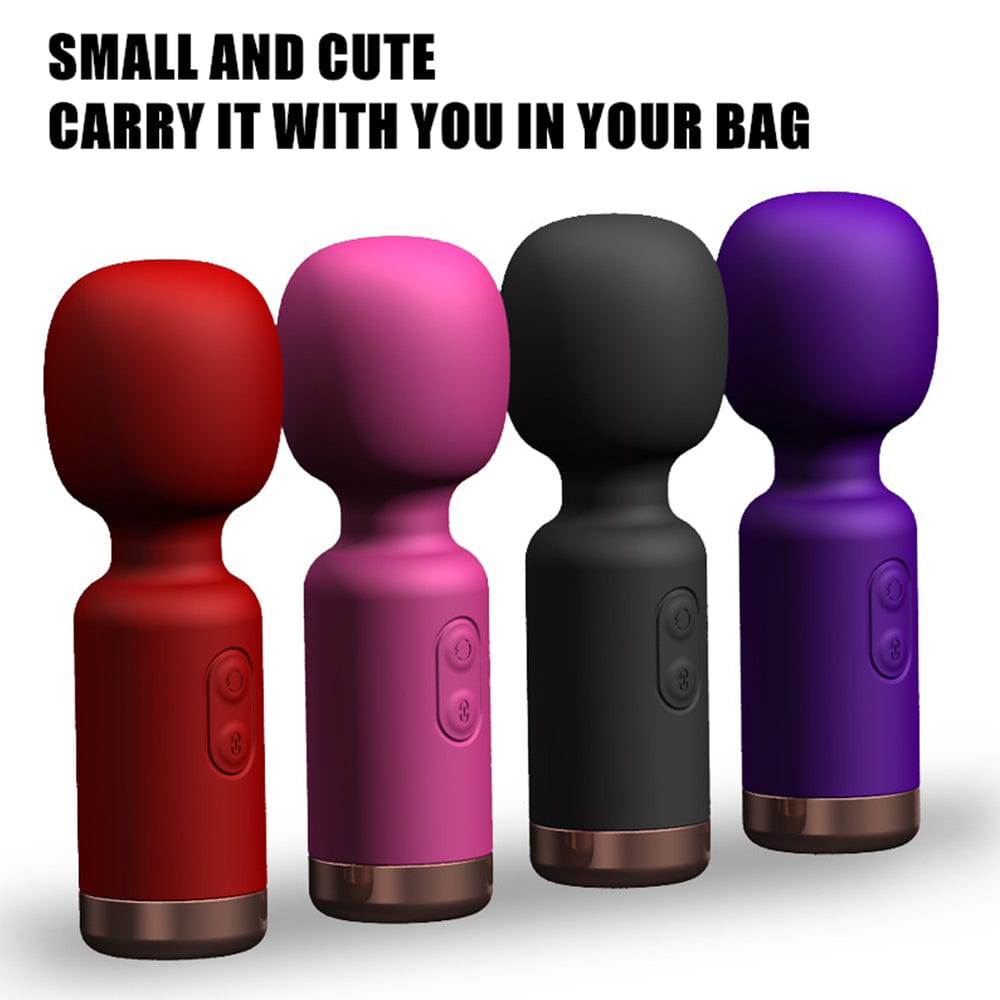 Mini Strong Shock Vibrator Damen Multifrequenz Second Wave Masturbator Kleiner Massagestab