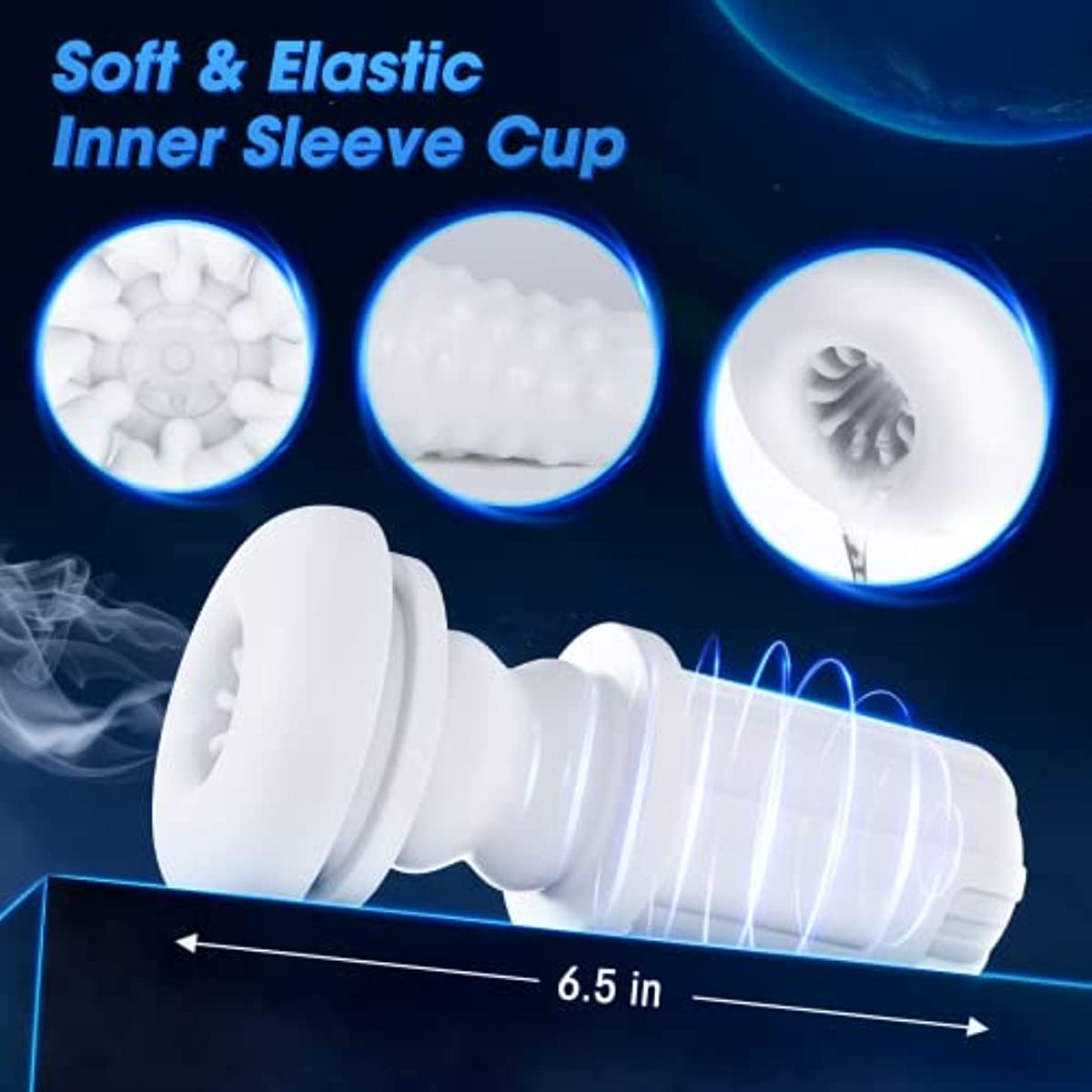Fantasy Aircraft Cup Fully Automatic Telescopic Warming Electric Masturator