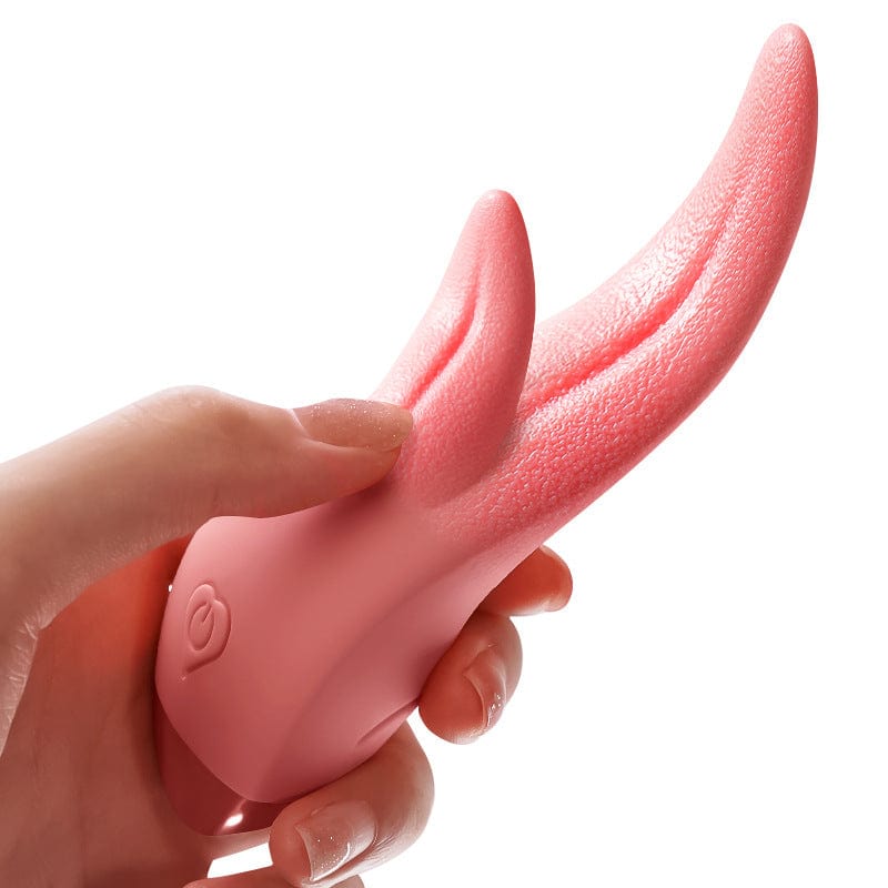 Tongue Licking Device Silicone Second Tide Masturbation Vibrator Adult Toy