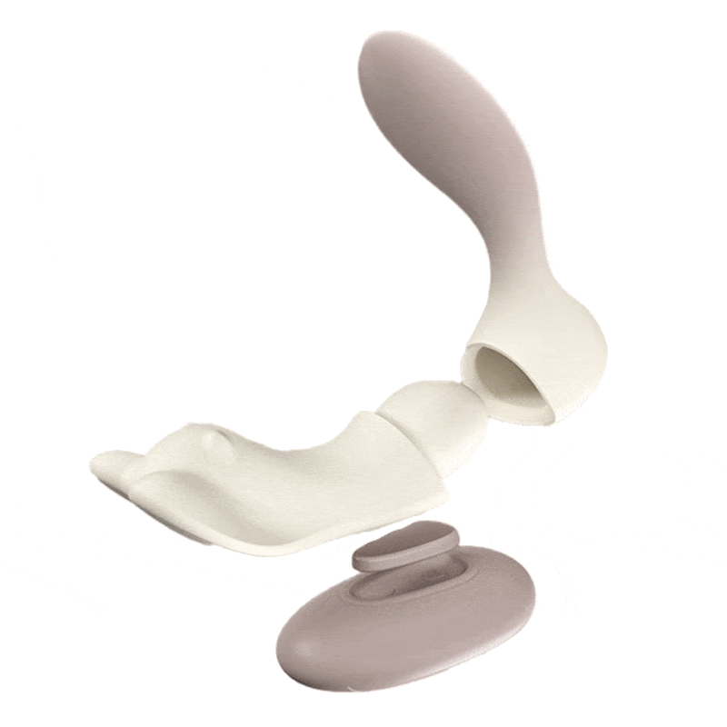 Tragbarer, abnehmbarer Vibrator mit Fernbedienung von Beaver
