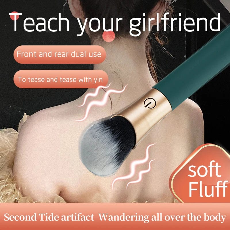 Brush Vibrator 2.1 for Women G-Spot Nipple Clitoral Makeup Stimulator