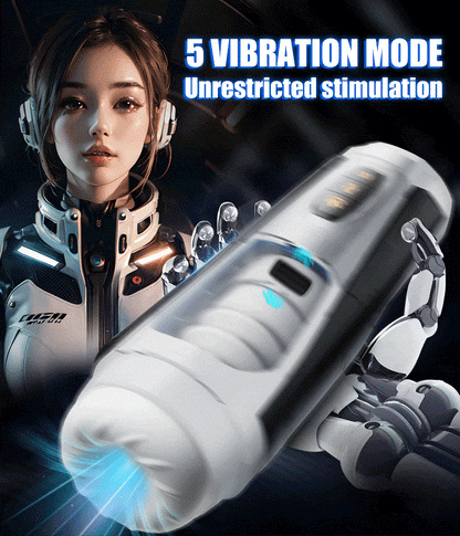 Mecha Warrior Fully Automatic Aircraft Cup Telescopic Sucking Masturbation