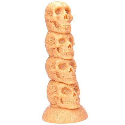 12,3 Zoll Totenkopf Riesen Butt Plug Riesiger Dildo