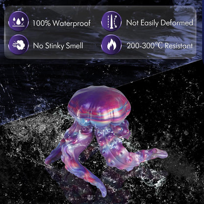 Fantasy Octopus Tentacle Jellyfish Silicone Anal Plug