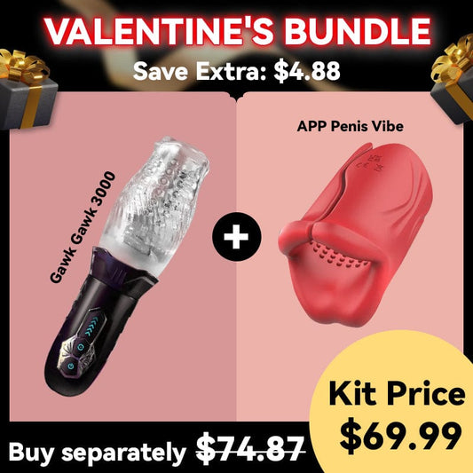 [Valentinstags-Schnäppchen] 6,52 % Rabatt – Gawk Gawk 3000 &amp; Lip Penis Vibrator