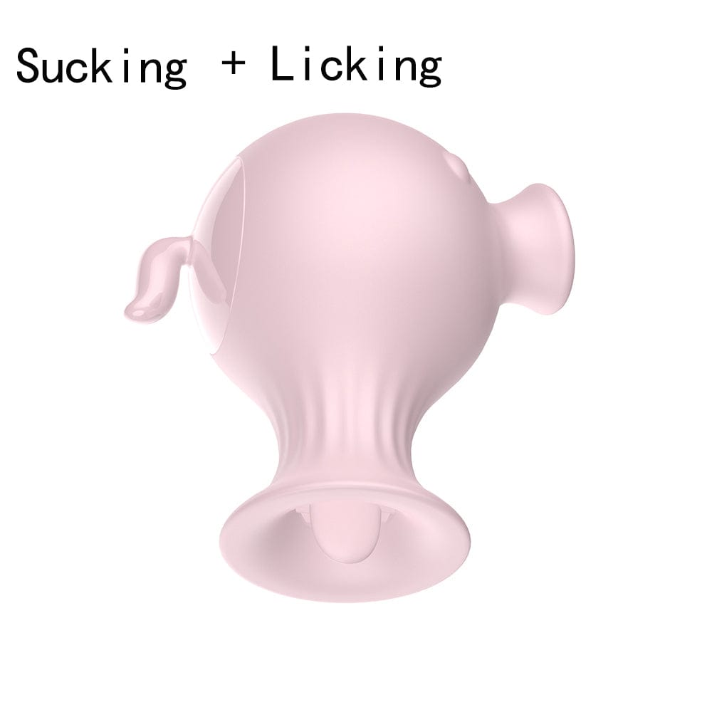 جهاز تحفيز لعق اللسان بسبع سرعات، جهاز اهتزاز مص البظر، جهاز شفط حلمة المهبل 