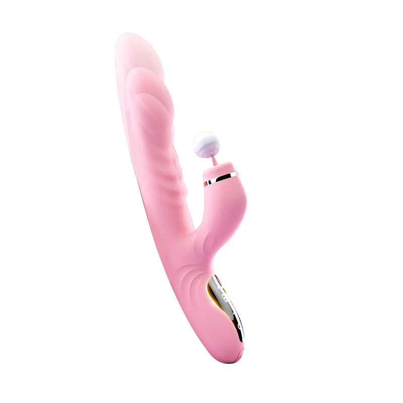 Elektrisch beheizter Vibrator, automatische Saug- und Stoßmaschine für Frauen