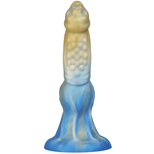 Alien Dildo Mixed Color Liquid Silicone Allovers Dildo Sex Toys