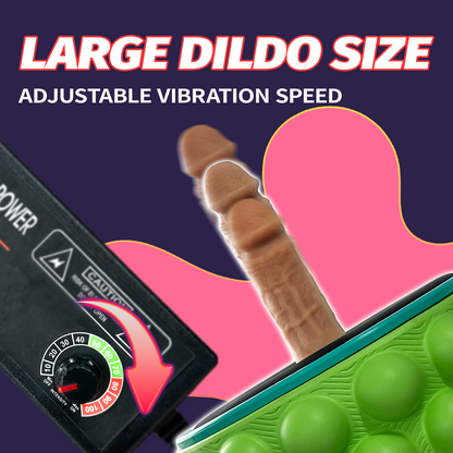 Yoga Wheel Simulated Penis Sex Machine Relieve Fatigue