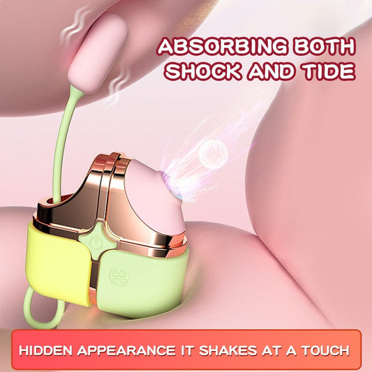 Exquisite Box 2-in-1 Klitoris-Sauger mit Bullet-Vibrator 