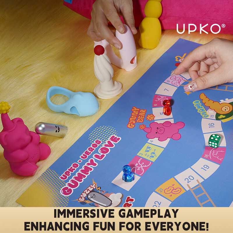 UPKO Gummy Party Couple Game Gift Box