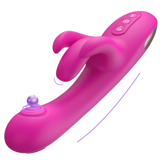 Bunny Clitoris 7 Schnapp- und 10 Klopfvibrator für die Klitoris und den G-Punkt